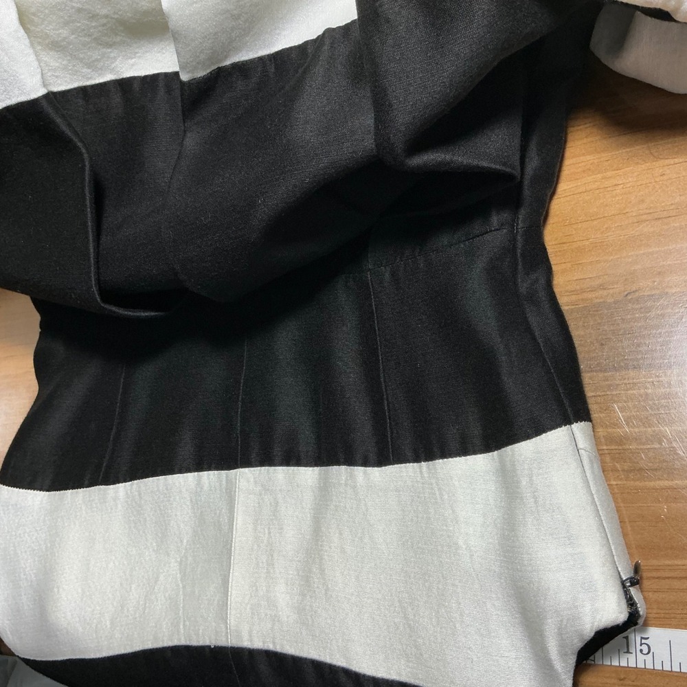 Kate Spade Gayle Fit Flare Dress size 0 Silk Blend Sleeveless Preppy Timeless - Picture 9 of 11